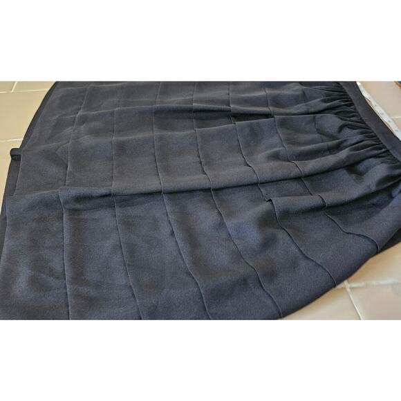 Karl Lagerfeld Paris Skirt Women 4 Small Black Tiered Career Capsule Knee Length - Picture 5 of 9